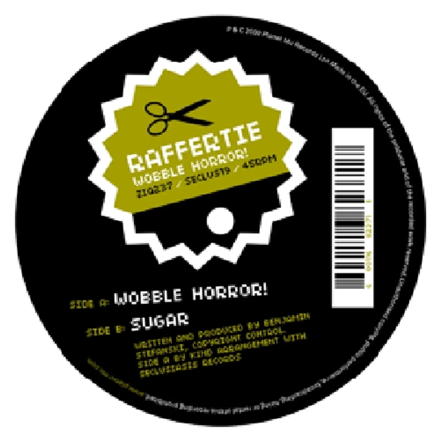 Raffertie WOBBLE HORROR Vinyl Record