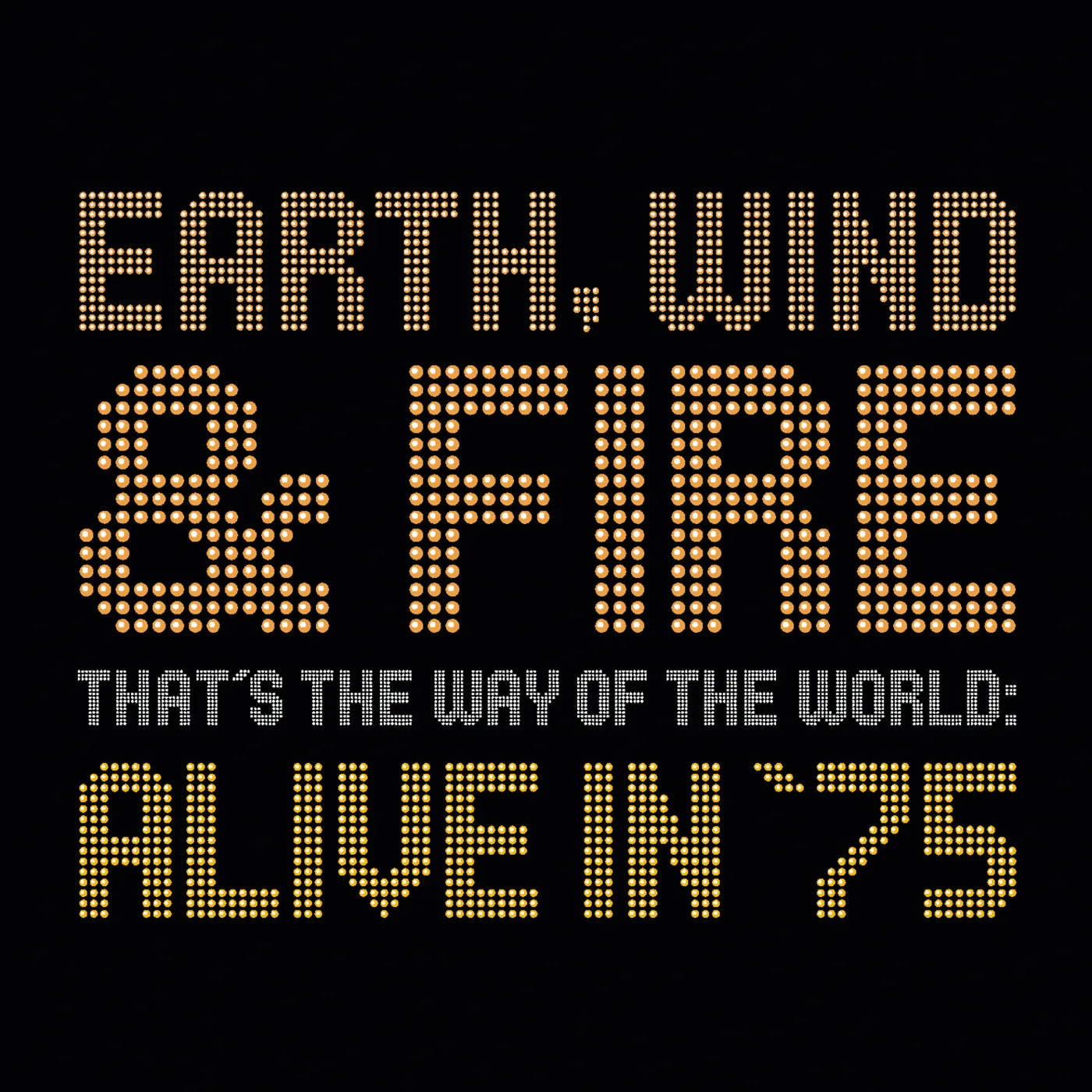 Earth, Wind & Fire THAT'S THE WAY OF THE WORLD: ALIVE IN 75 CD