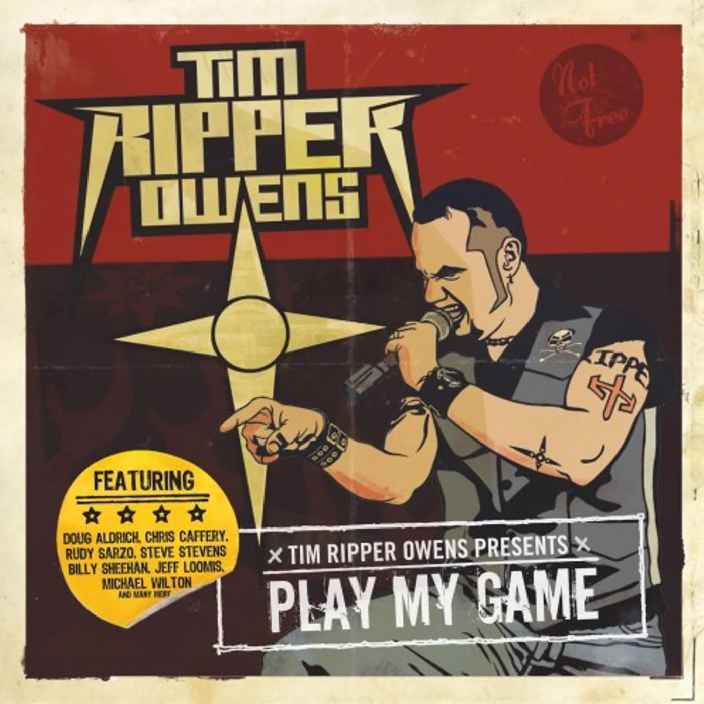 Tim "Ripper" Owens PLAY MY GAME CD
