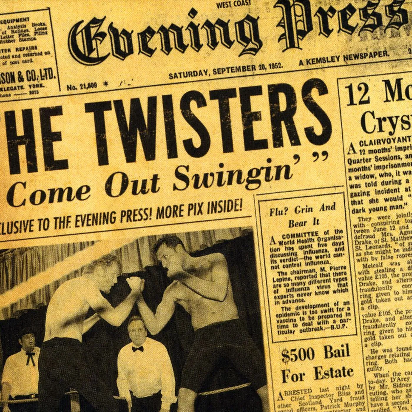 The Twisters COME OUT SWINGIN: MASTERS OF JUMP SWING BLUES CD