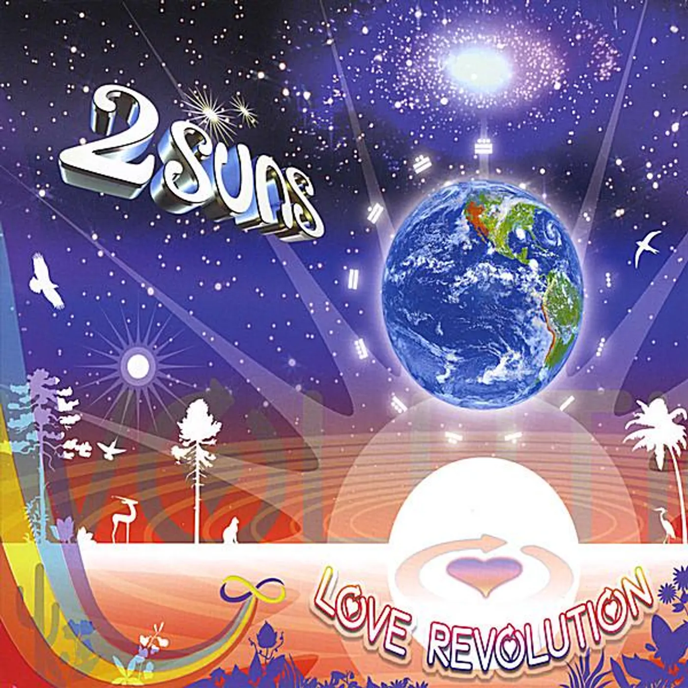 2 Suns LOVE REVOLUTION CD