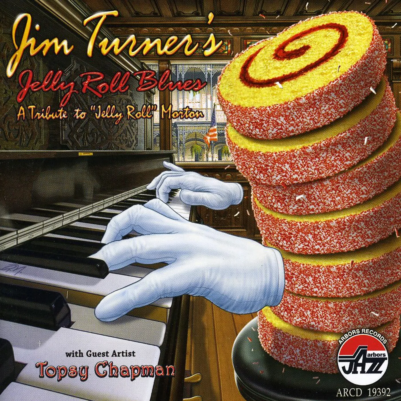 Jim Turner JELLY ROLL BLUES: TRIBUTE TO JELLY ROLL MORTON CD