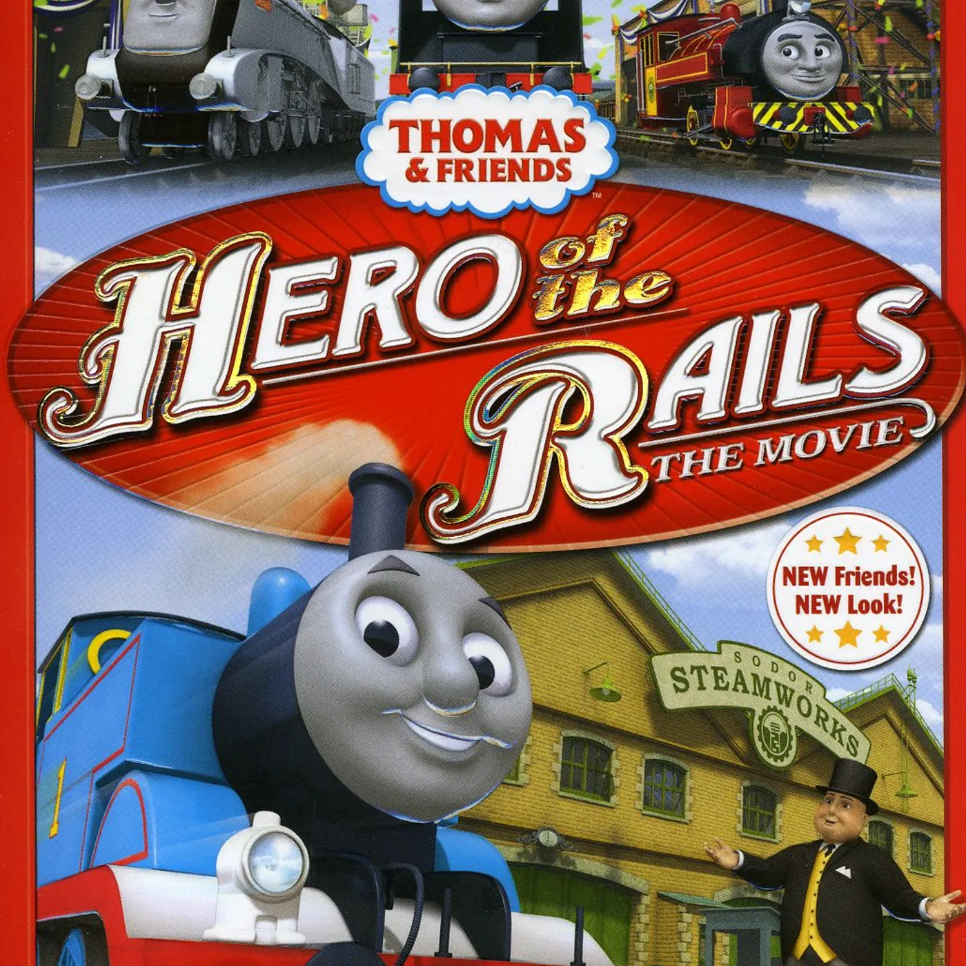 Thomas & Friends HERO OF THE RAILS DVD