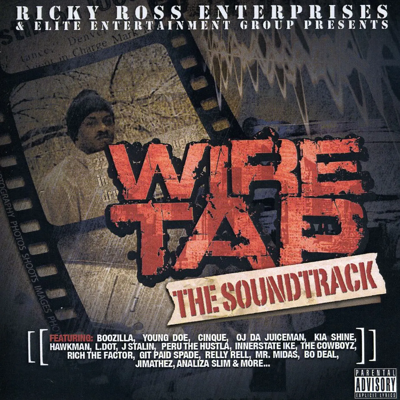Ricky Ross WIRE TAP: THE SOUNDTRACK CD