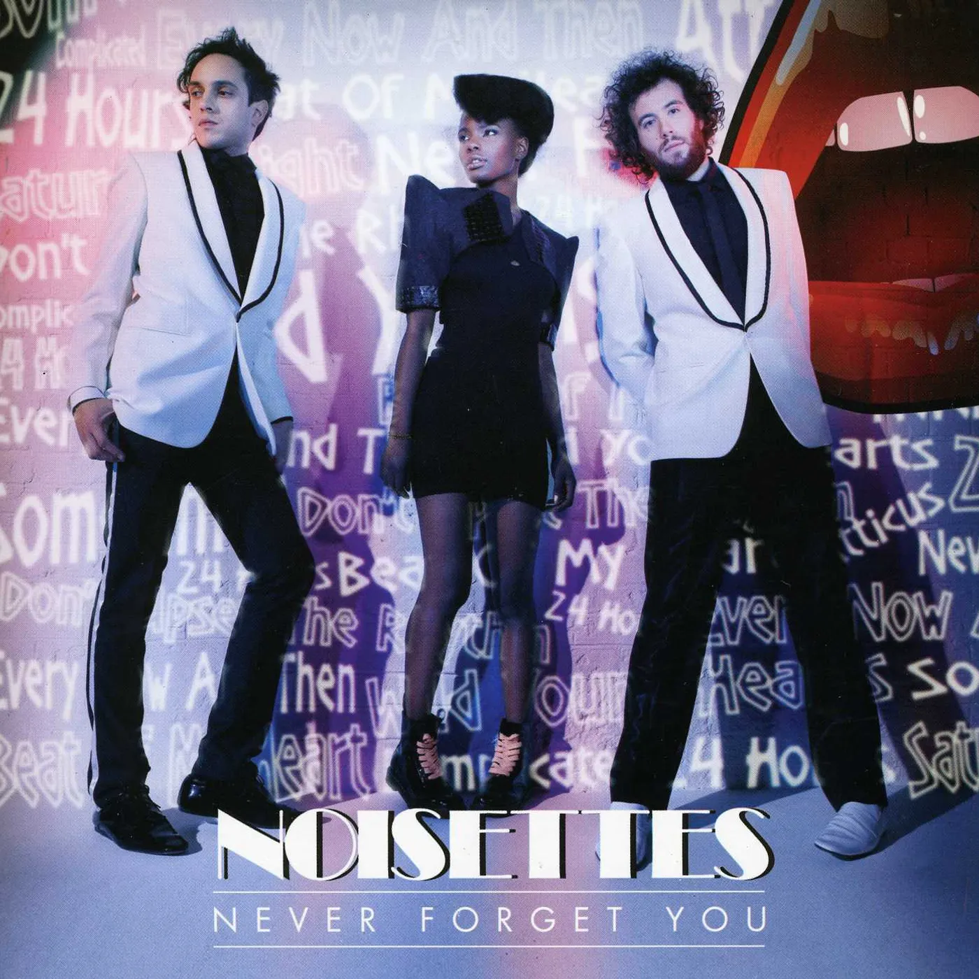 Noisettes NEVER FORGET YOU / SATURDAY NIGHT Vinyl Record