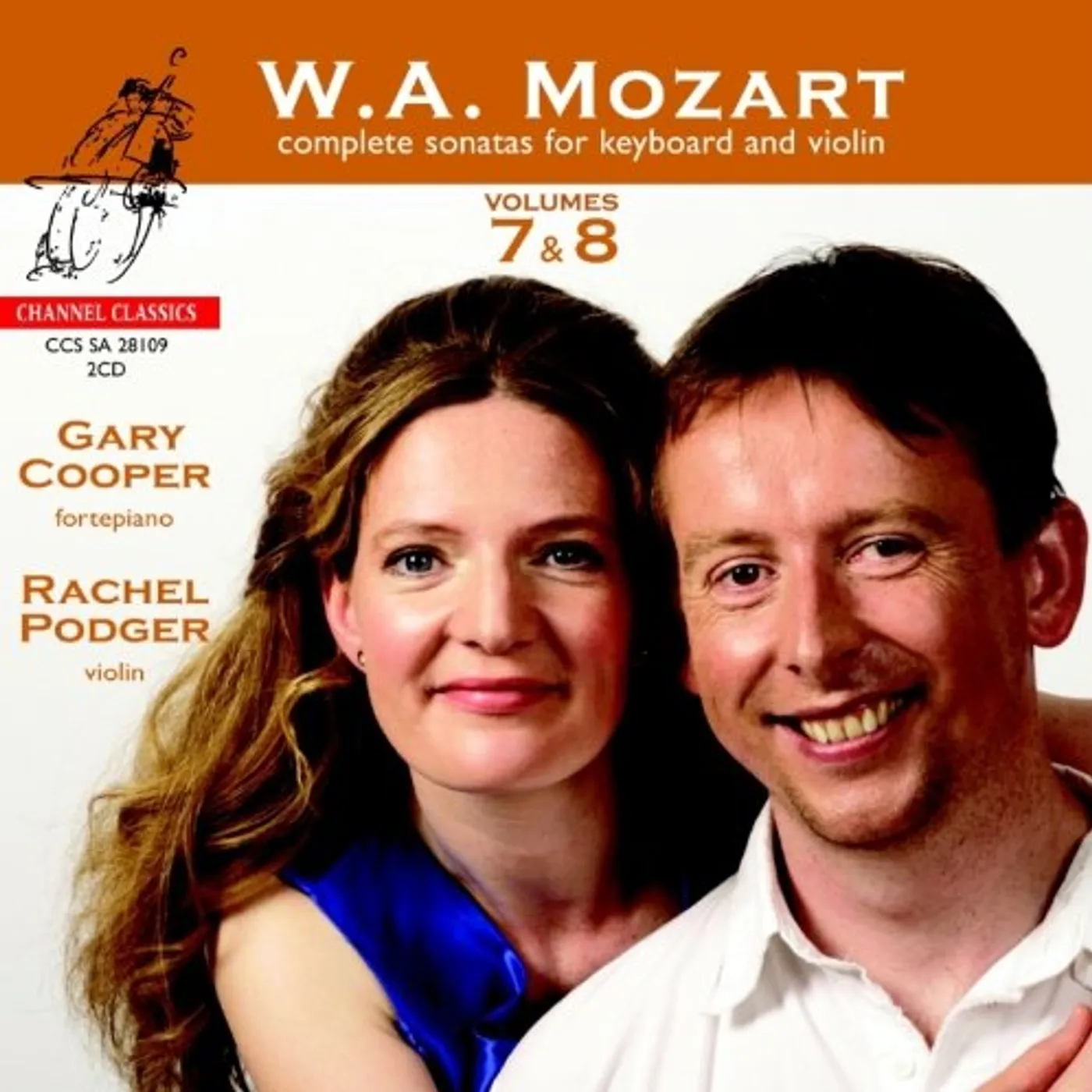 Mozart / Podger / Cooper VIOLIN SONATAS 7 & 8 Super Audio CD