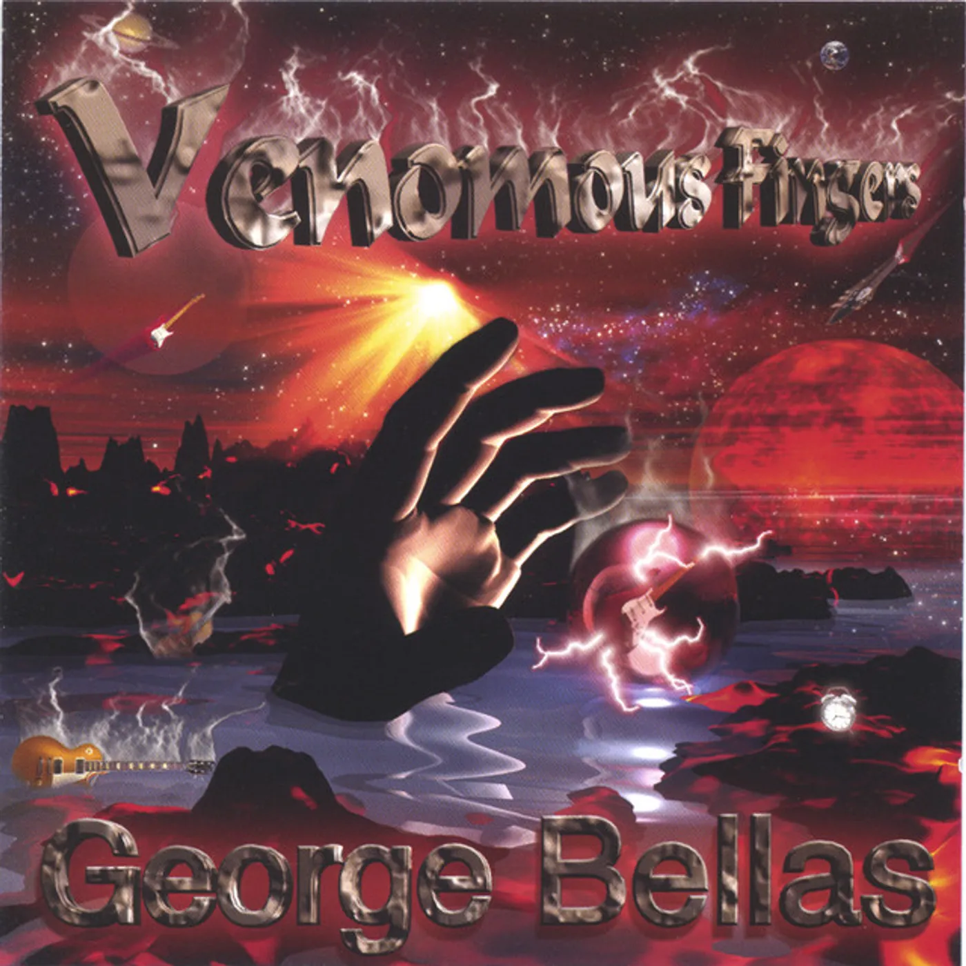 George Bellas VENOMOUS FINGERS CD