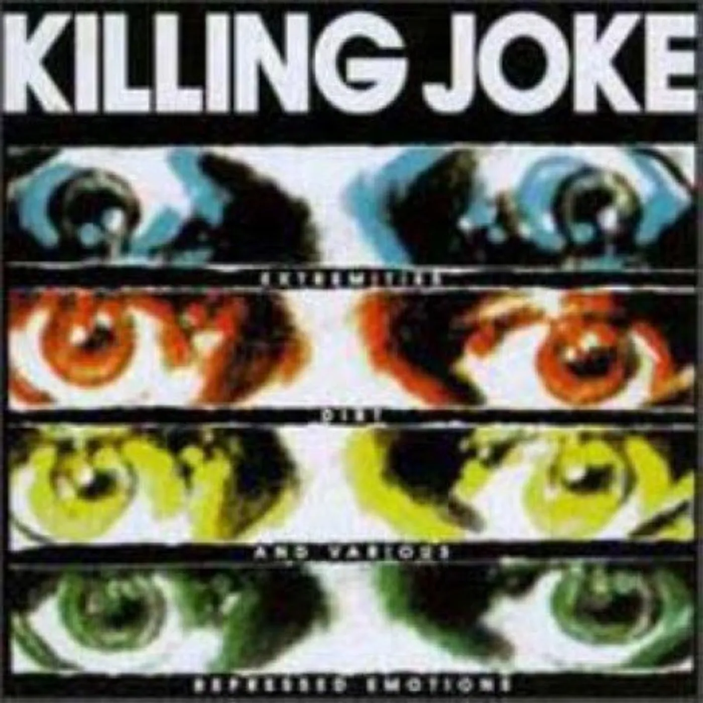 Killing Joke EXTREMITIES DIRT & Vinyl Record - Red Vinyl, UK Release