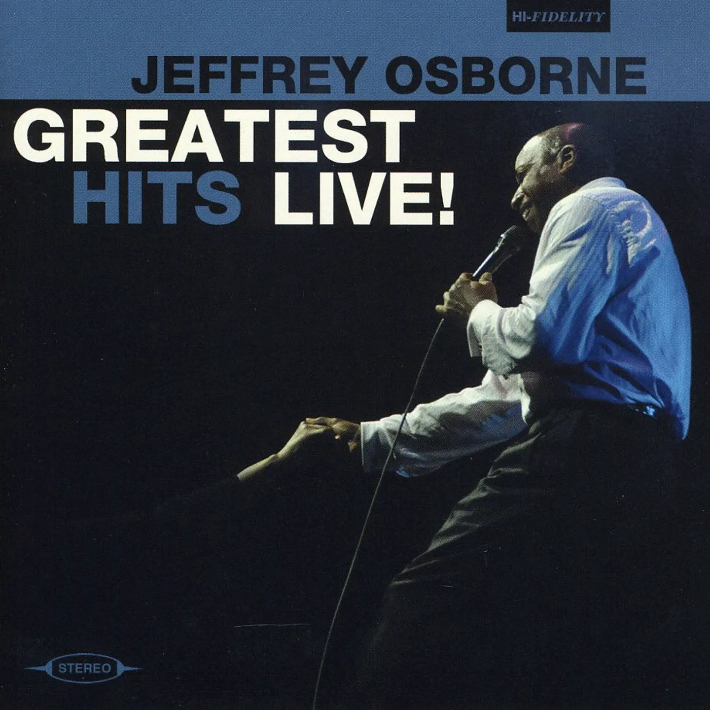 Jeffrey Osborne GREATEST HITS LIVE CD