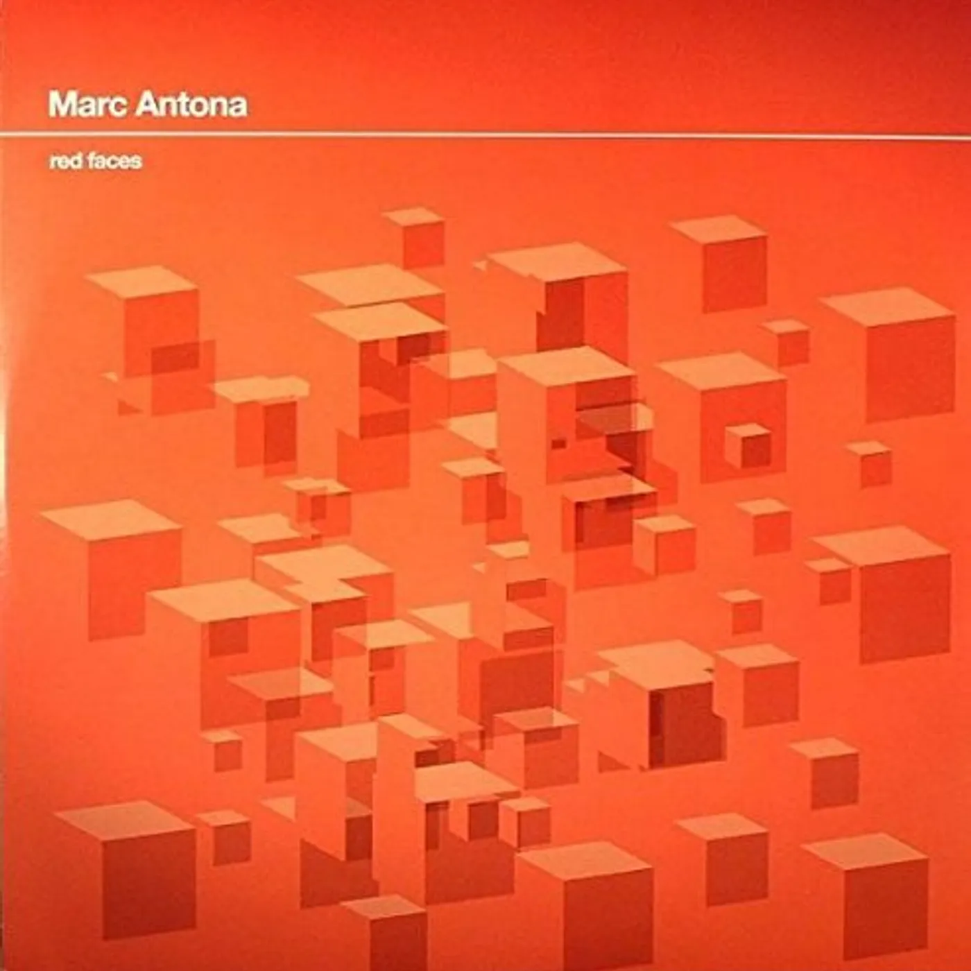 Marc Antona RED FACES Vinyl Record
