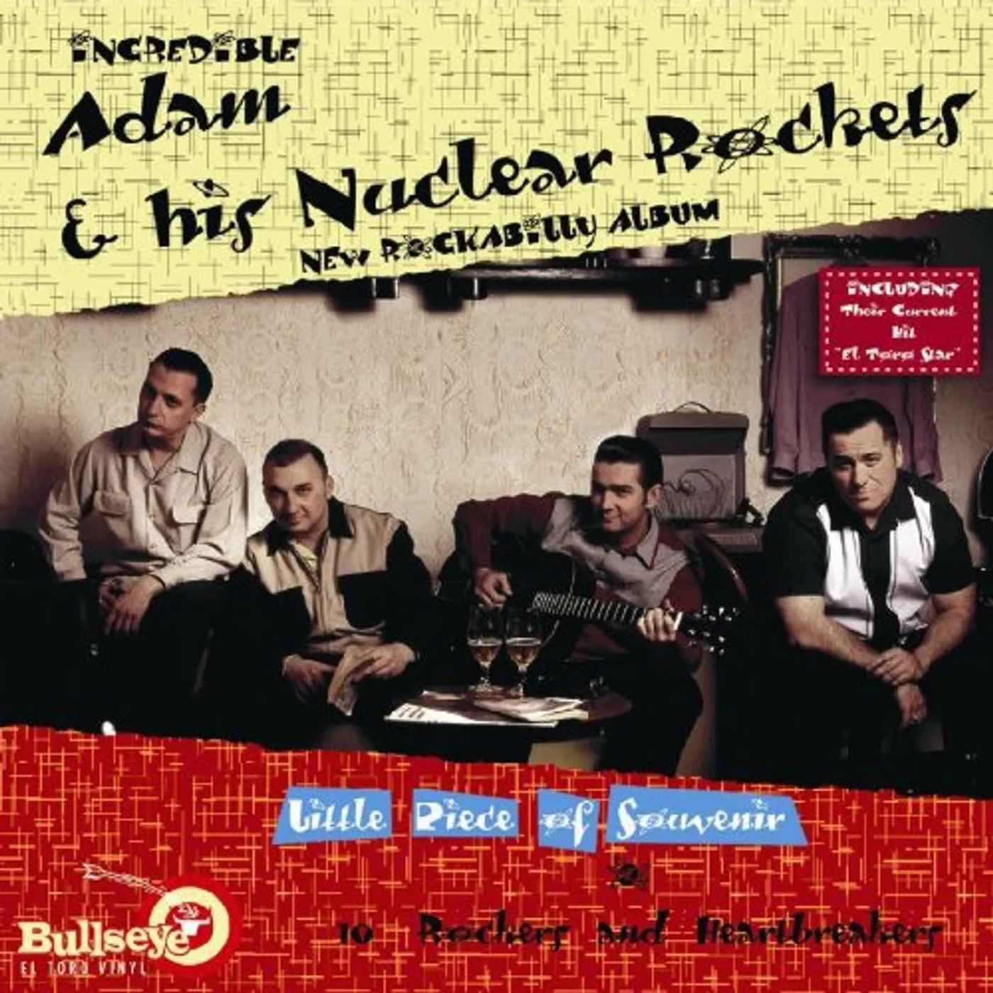 Adam & Nuclear Rockets Little Piece of Souvenir Vinyl Record