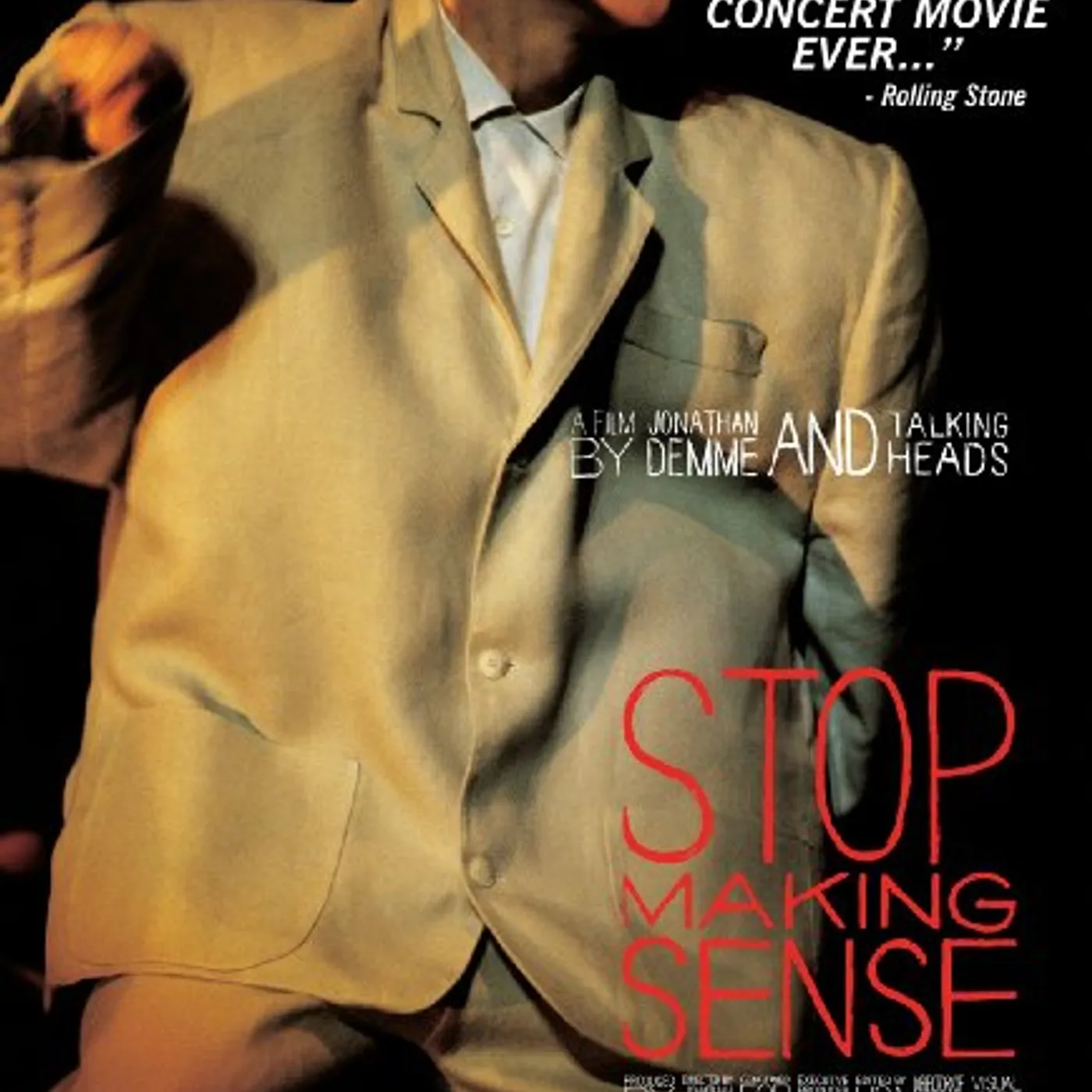 Talking Heads STOP MAKING SENSE Blu-ray