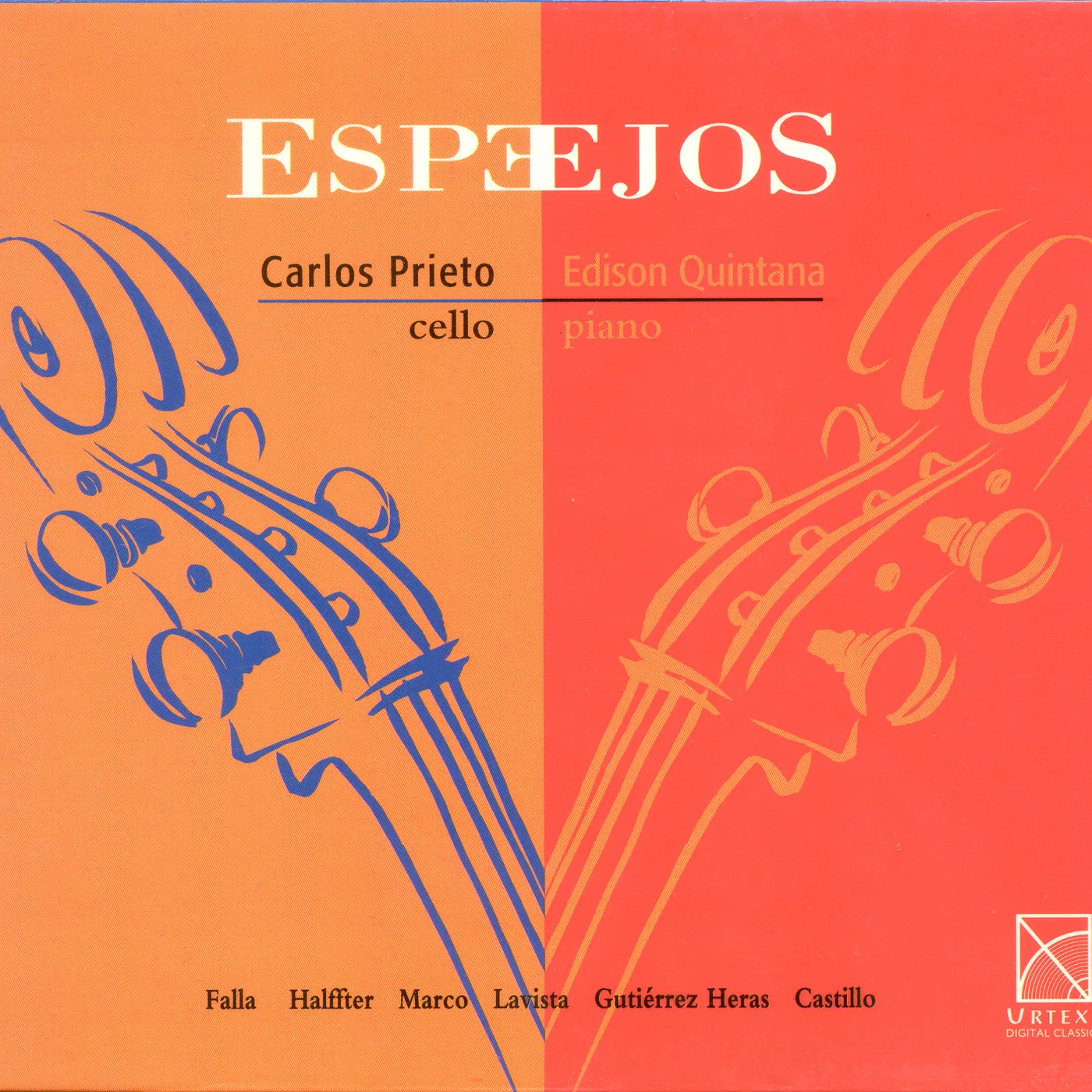 Carlos Prieto / Edison Quintana ESPEJOS CD