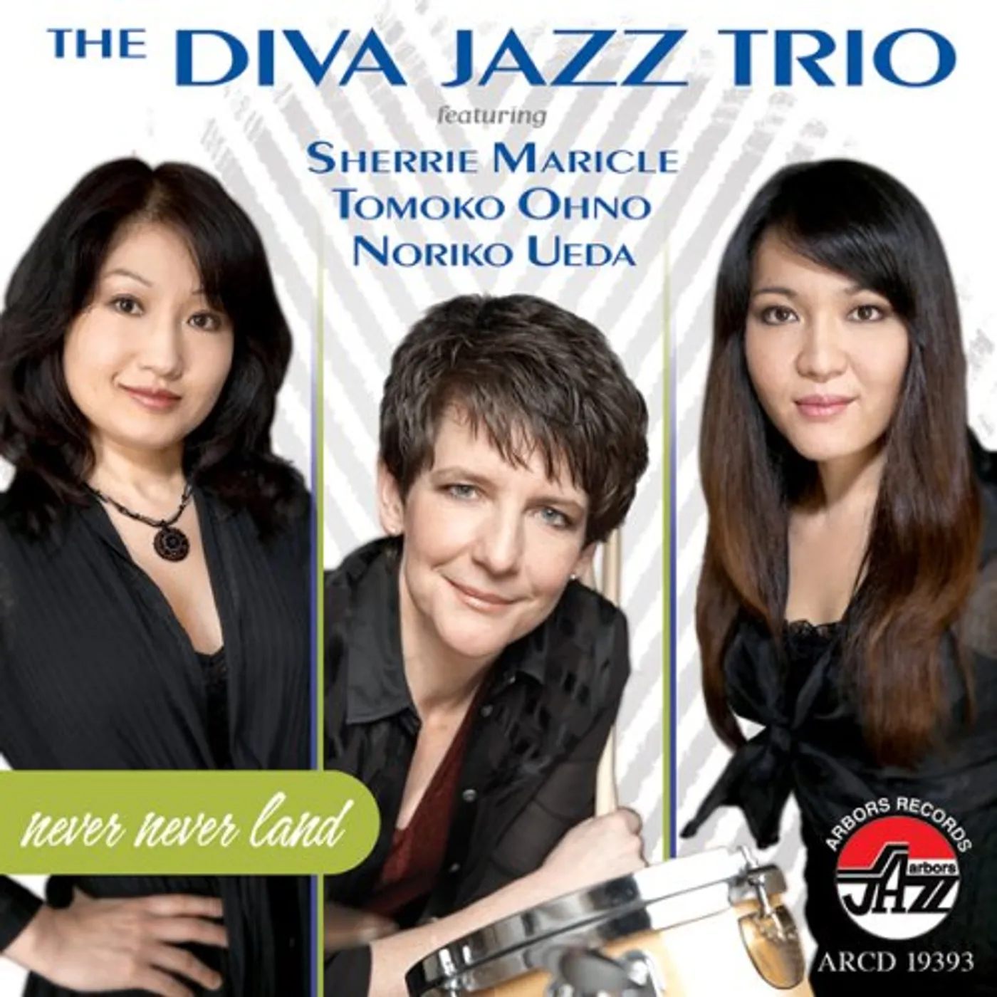 The Diva Jazz Trio NEVER NEVER LAND CD