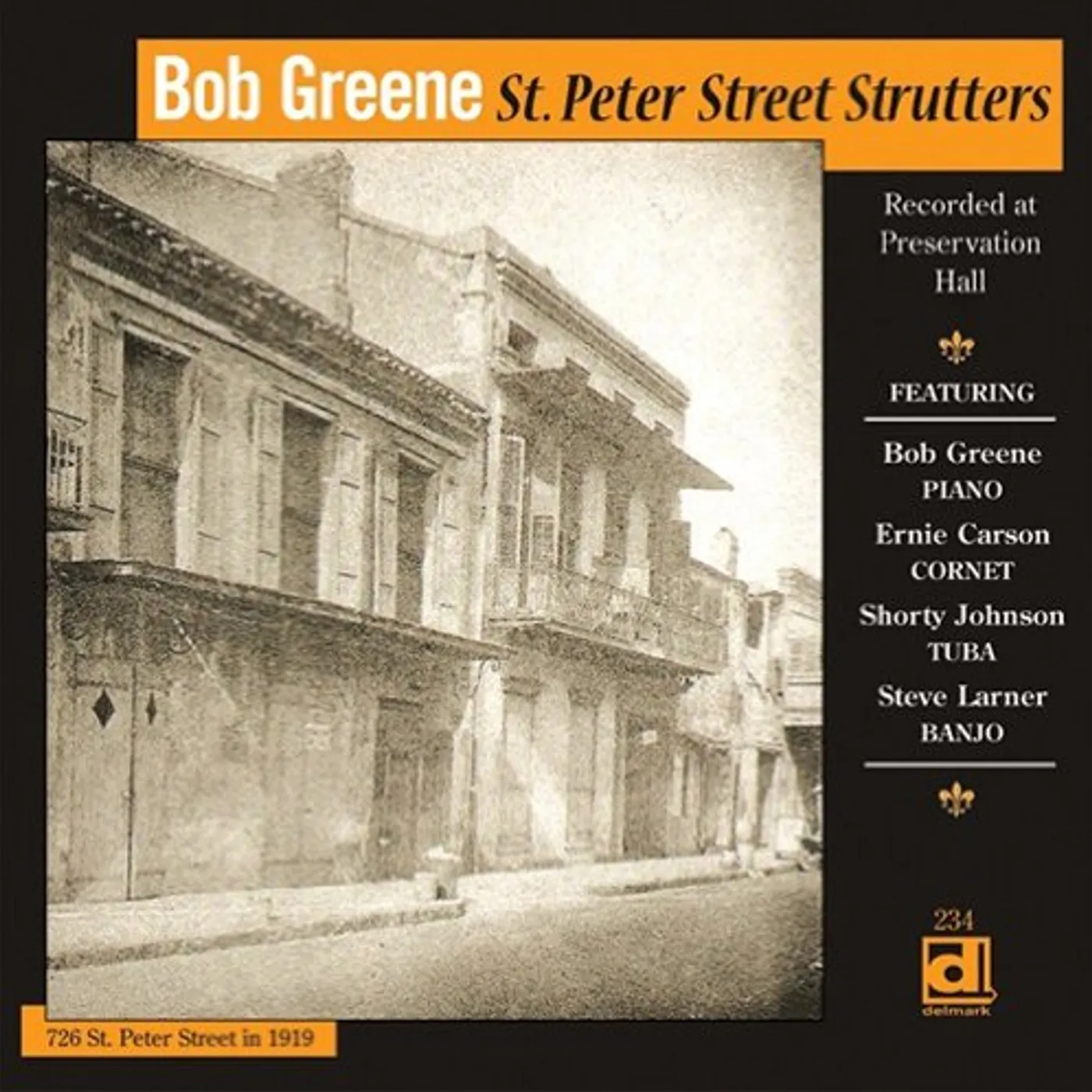 Bob Greene ST PETER STREET STRUTTERS CD