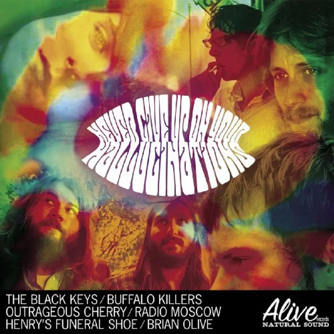NEVER GIVE UP ON YOUR HALLUCINATIONS / VARIOUS Vinyl Record