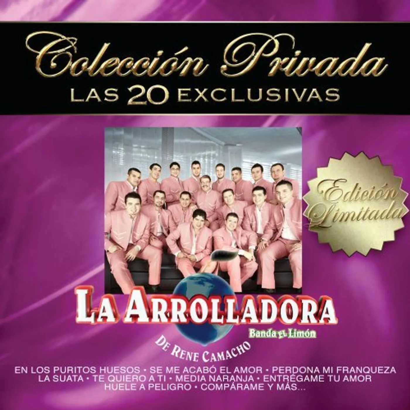 Arrolladora Banda El Limon COLECCION PRIVADA: LAS 20 EXCLUSIVAS CD