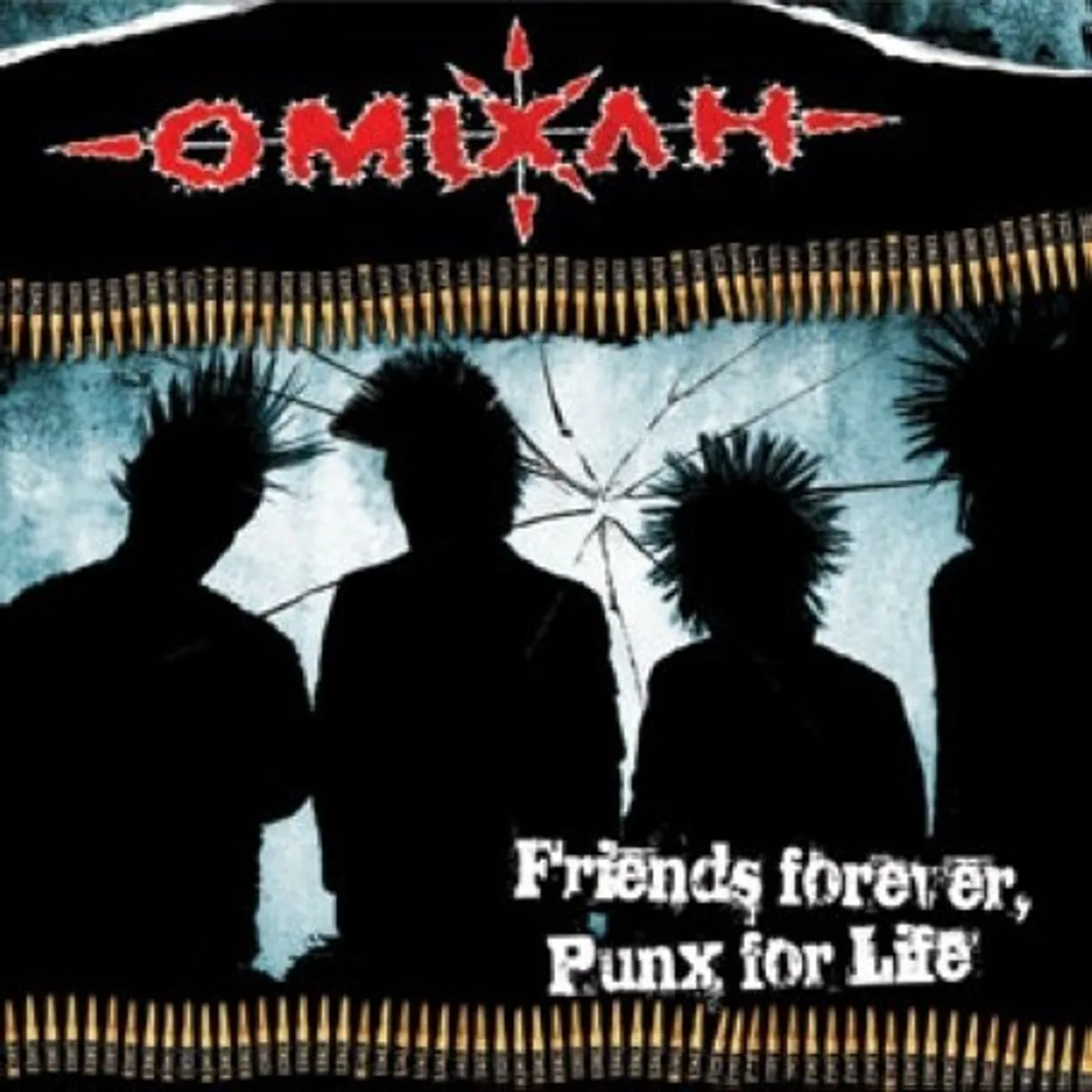 Omixlh FRIENDS FOREVER PUNX FOR LIFE Vinyl Record