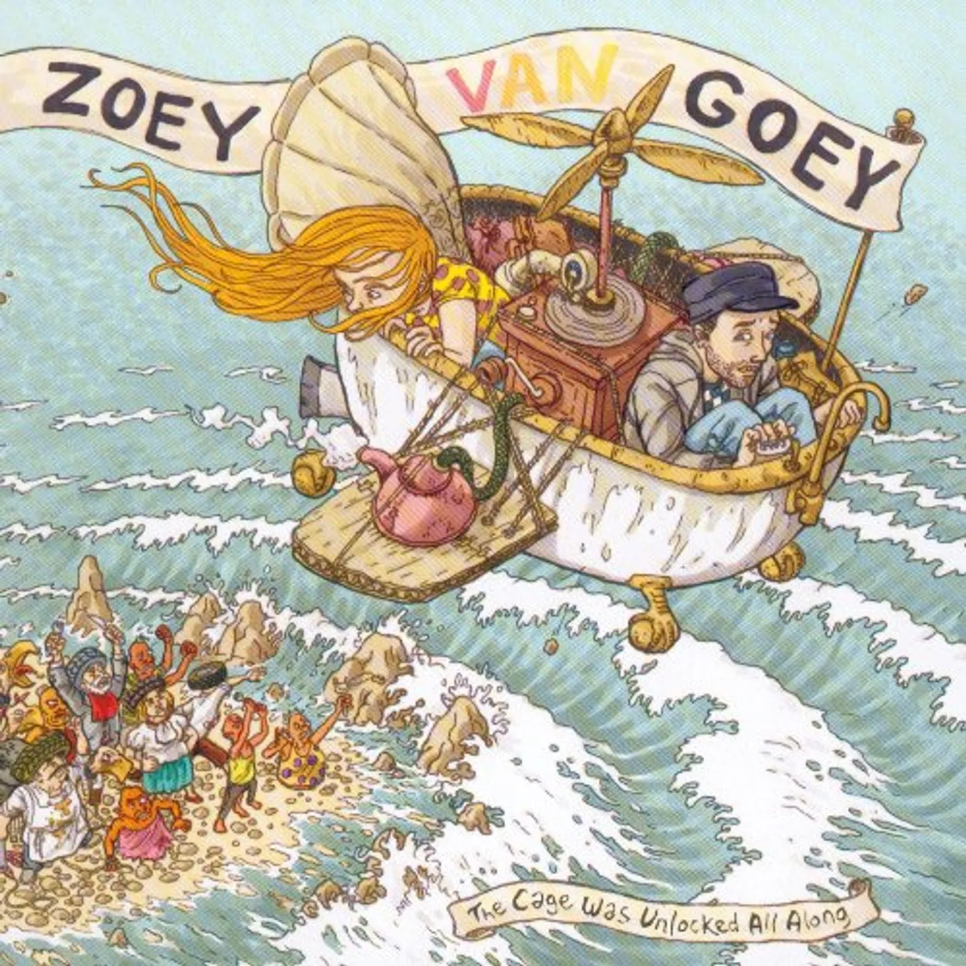 Zoey Van Goey CAGE WAS UNLOCKED CD