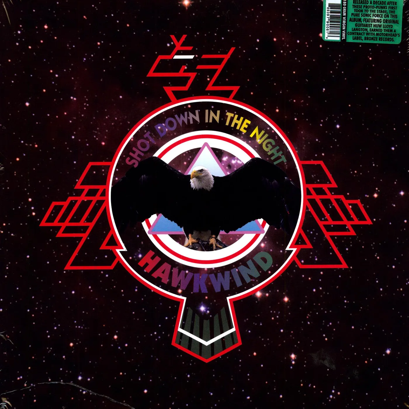 Hawkwind SHOT DOWN IN THE NIGHT: LIVE UK 1979 Vinyl Record