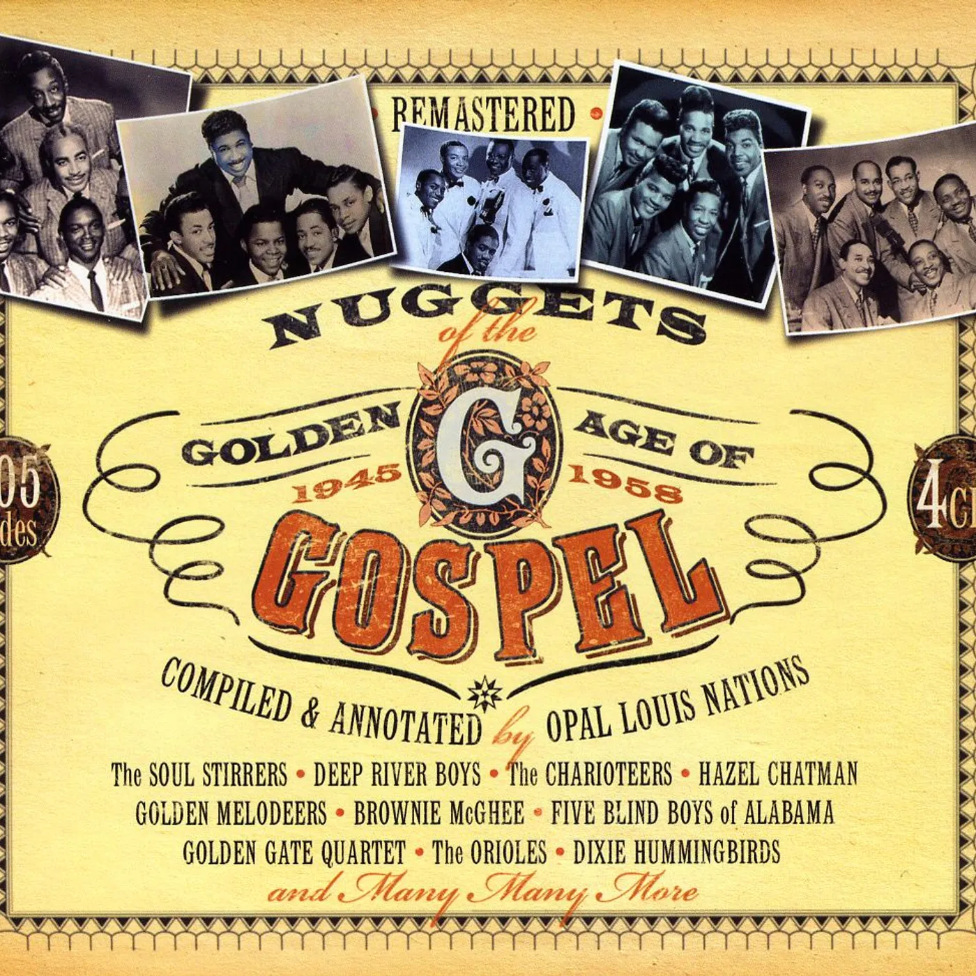Various Artists  NUGGETS OF THE GOLDEN AGE OF GOSPEL 1945-1958 / VAR CD