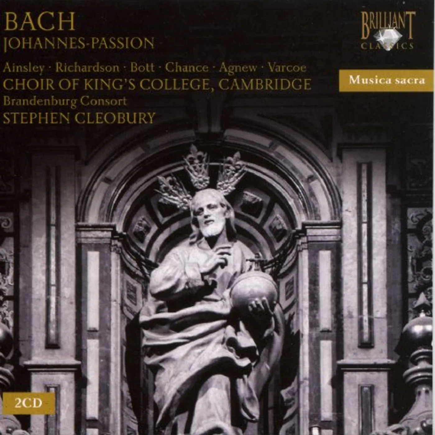 Johann Sebastian Bach JOHANNES PASSION CD