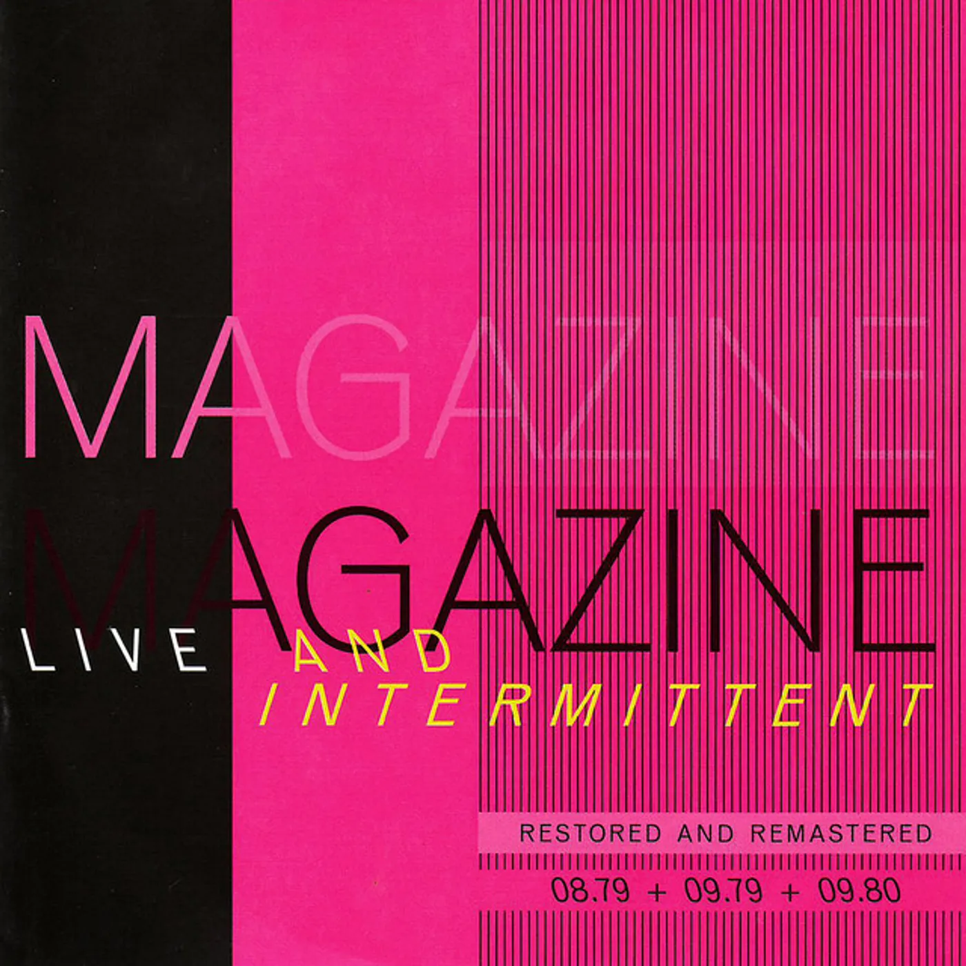 Magazine LIVE & INTERMITTENT CD