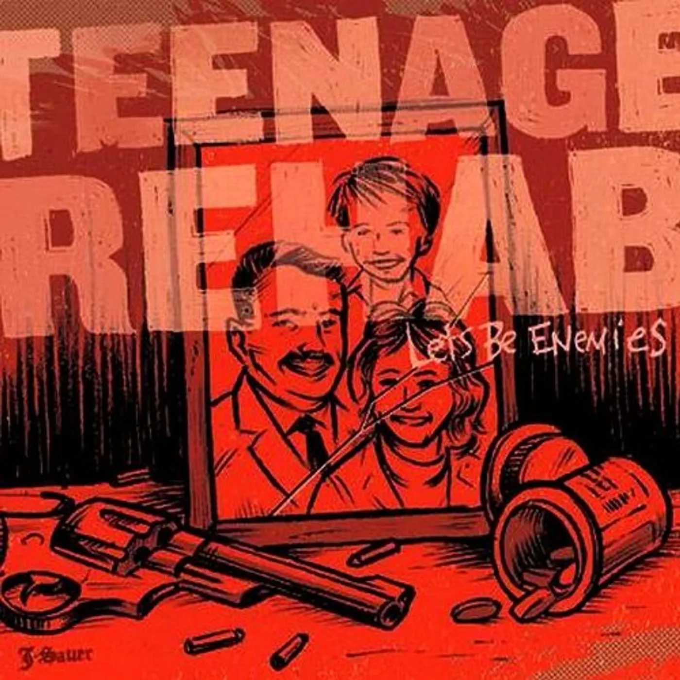 Teenage Rehab LET'S BE ENEMIES CD