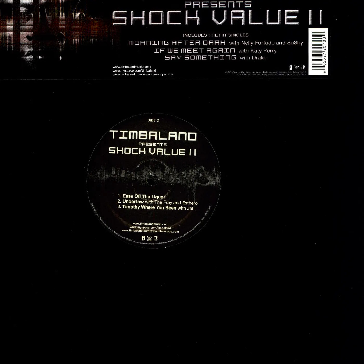 Timbaland SHOCK VALUE 2 Vinyl Record