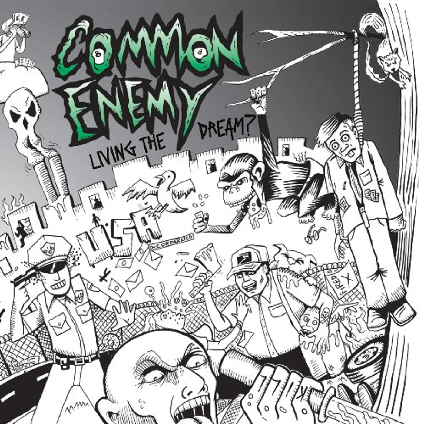 Common Enemy LIVING THE DREAM Vinyl Record