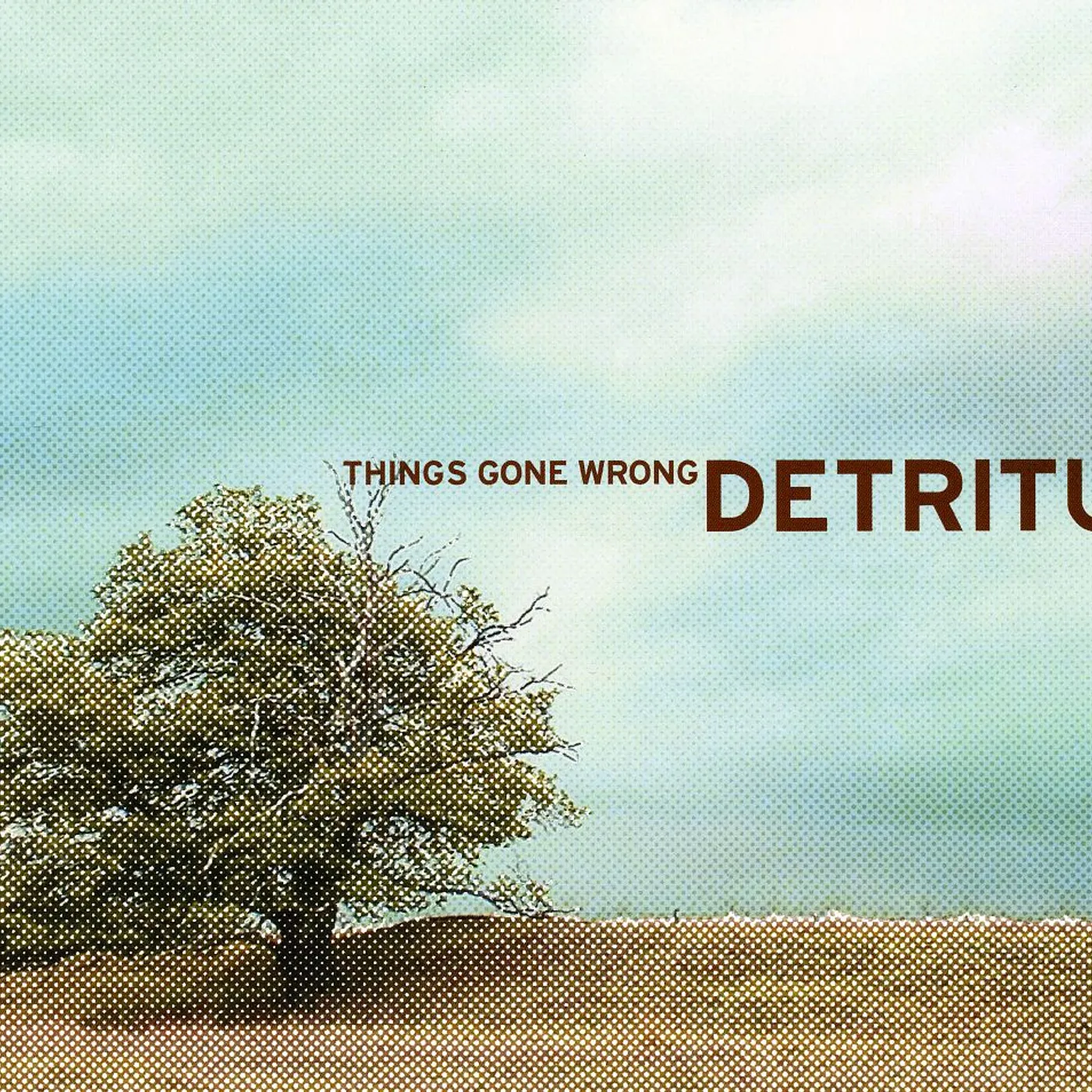 Detritus THINGS GONE WRONG CD