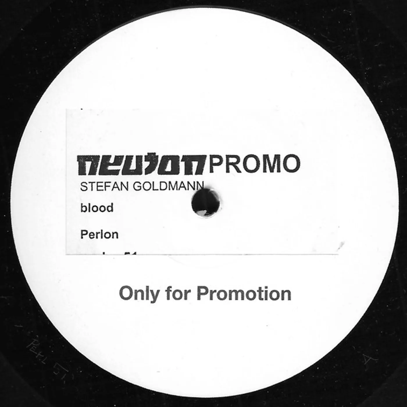 Stefan Goldmann BLOOD Vinyl Record