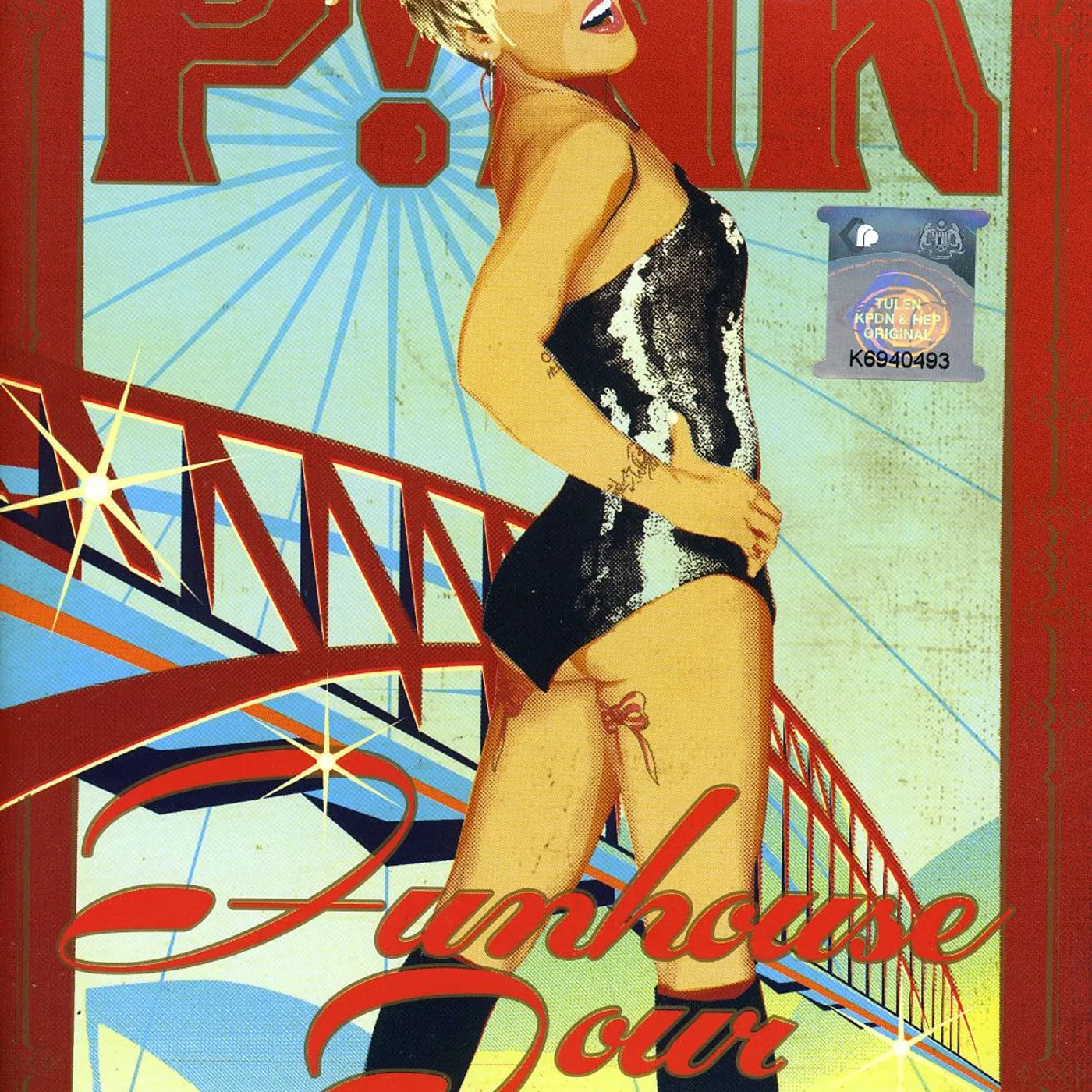 P!nk FUNHOUSE TOUR: LIVE IN AUSTRALIA DVD