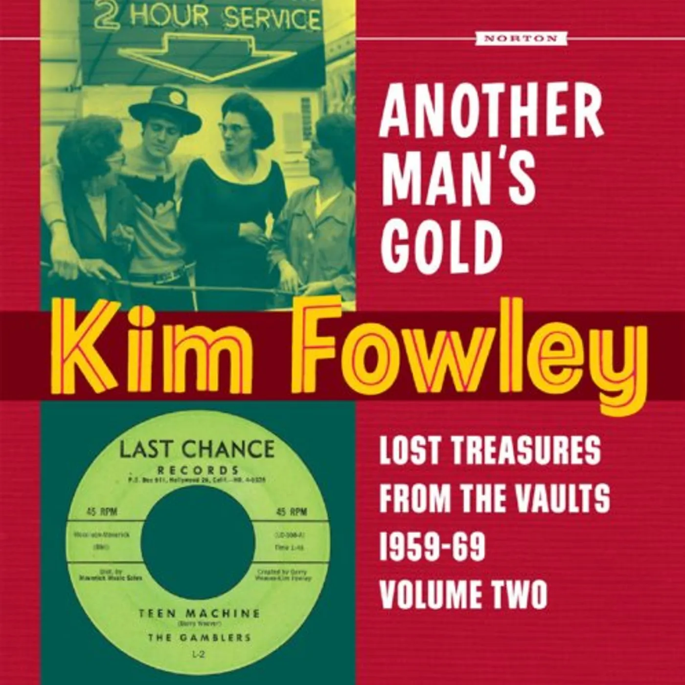 Kim Fowley One Man's Garbage Vinyl Record