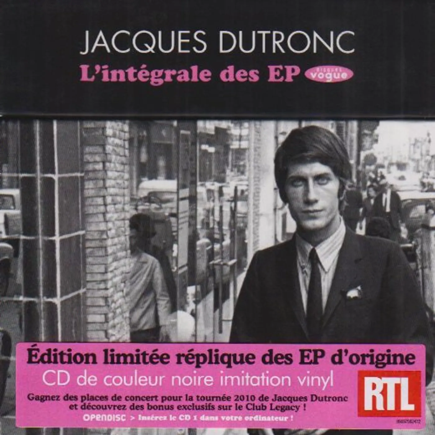 Jacques Dutronc L'INTEGRALE DES EP VOGUE CD