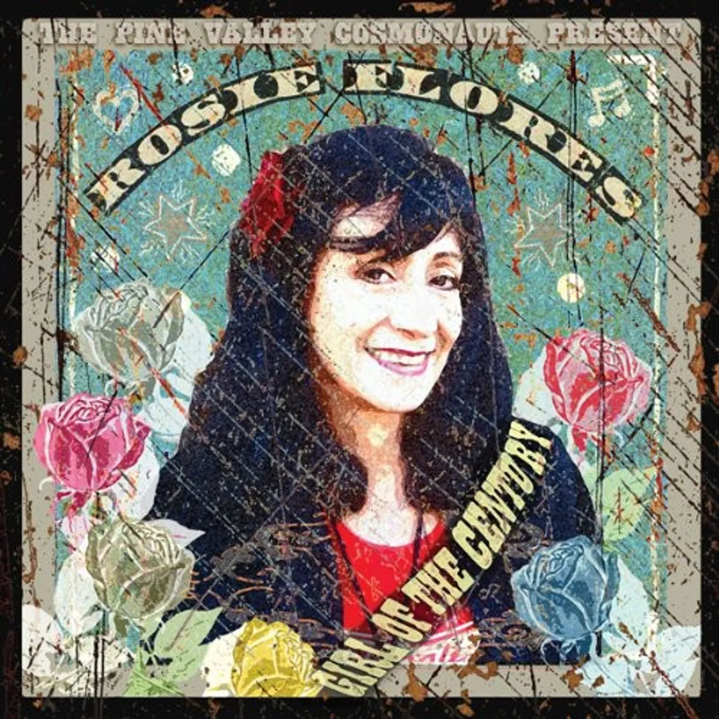 Rosie Flores GIRL OF THE CENTURY Vinyl Record