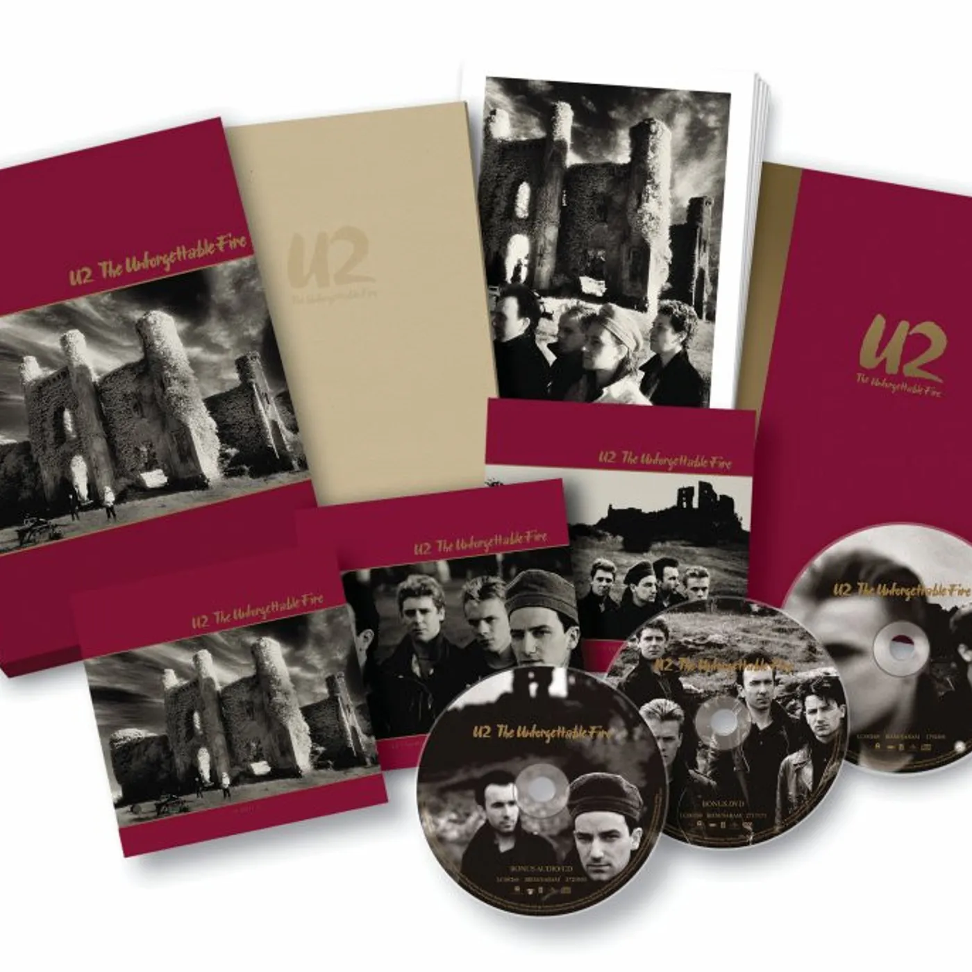 U2 Unforgettable Fire CD (box set)