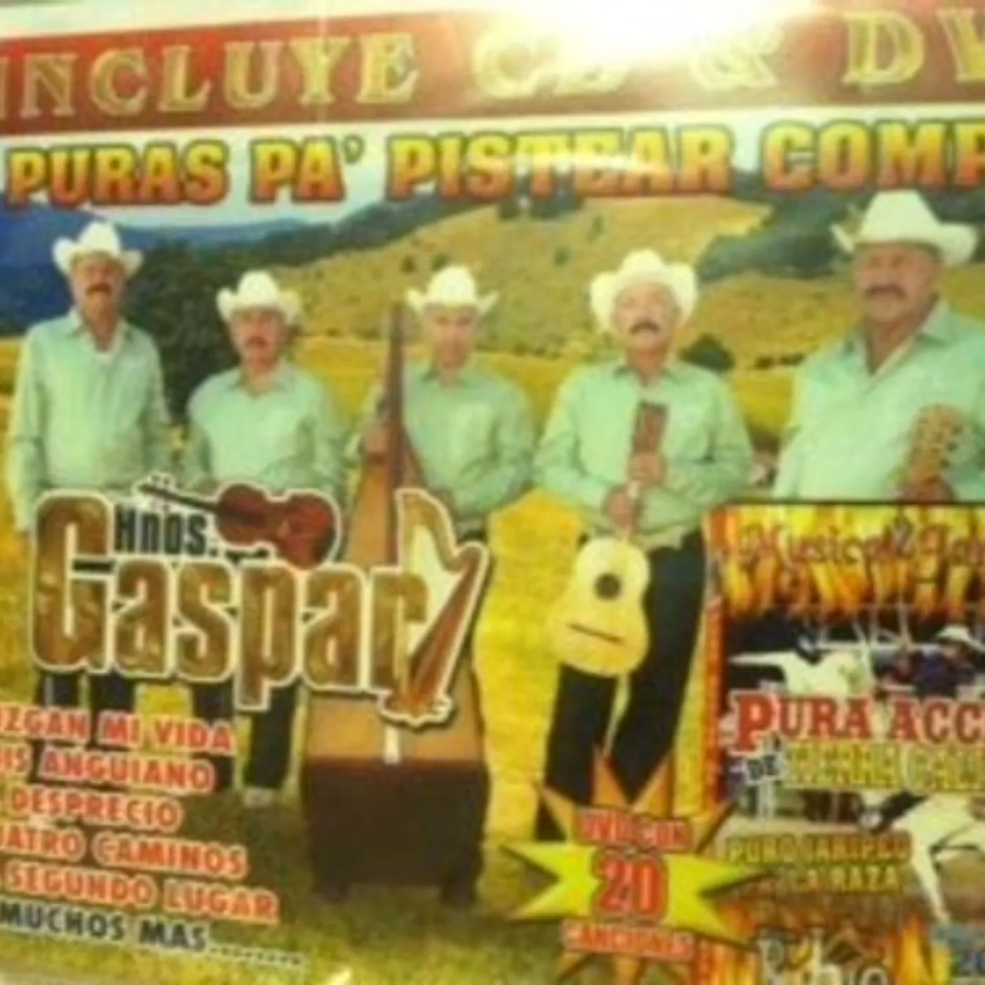 PURAS PA' PISTEAR COMPA HERMANOS GASPAR CD