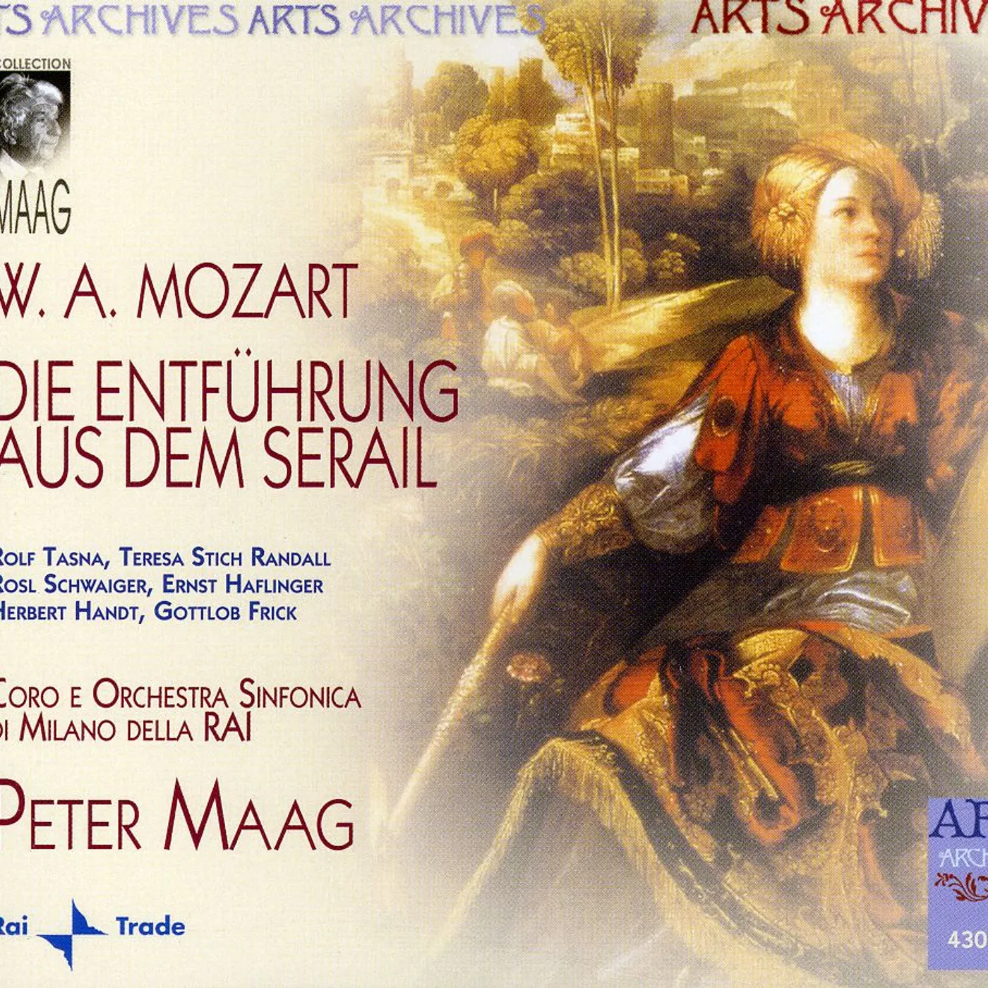 Mozart / Maag DIE ENTFUHRUNG AUS DEM SERAIL K 384 CD