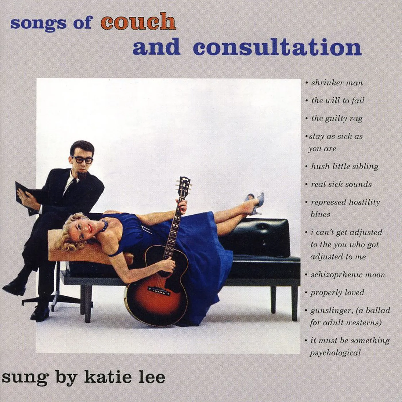 Katie Lee SONGS OF COUCH & CONSULTATION CD