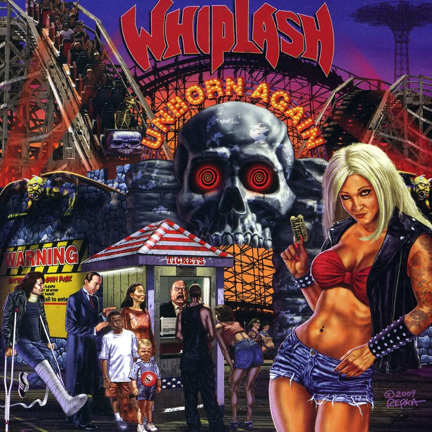 Whiplash UNBORN AGAIN CD