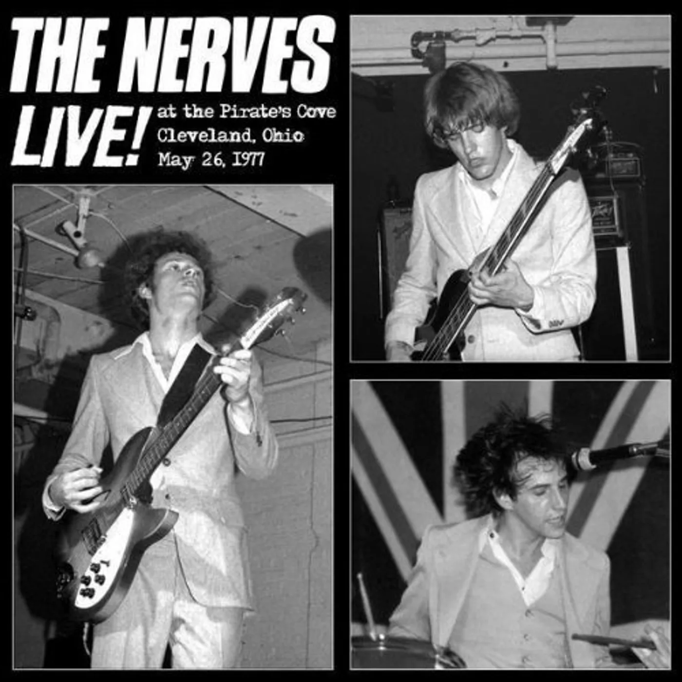 Nerves LIVE AT THE PIRATE'S COVE Vinyl Record