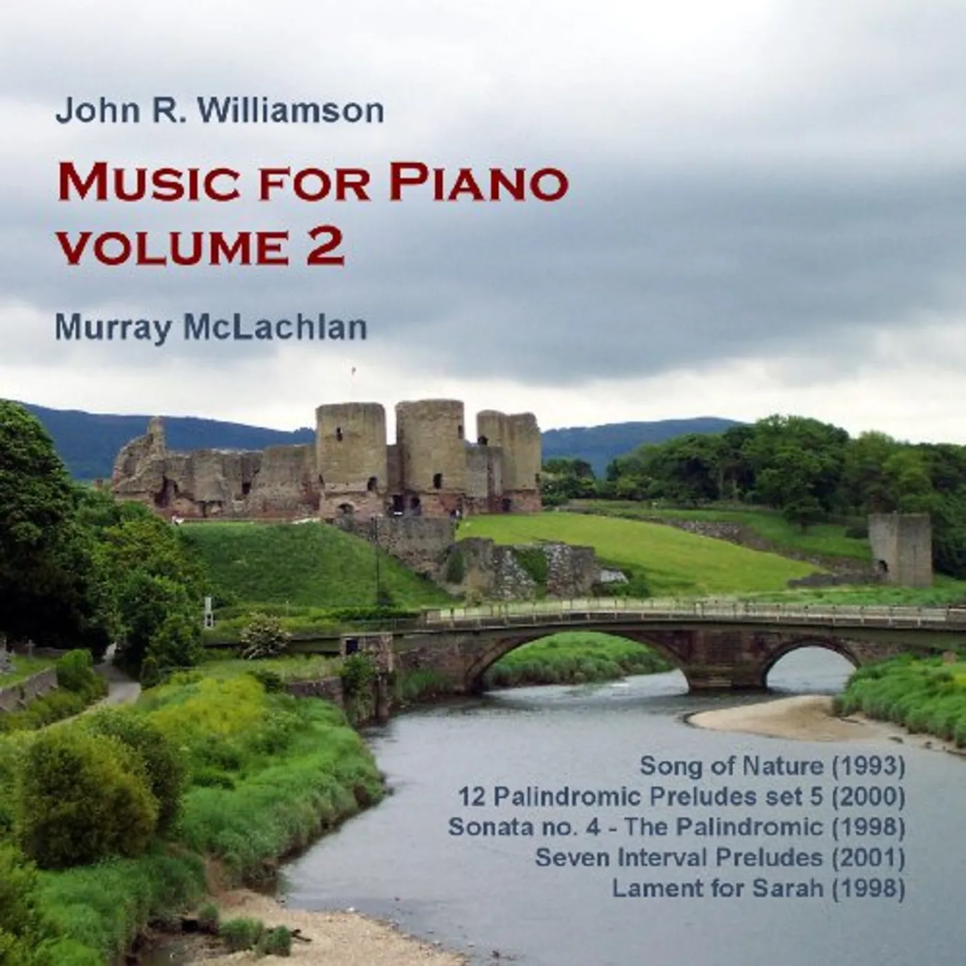 John Williamson MUSIC FOR PIANO 2 CD