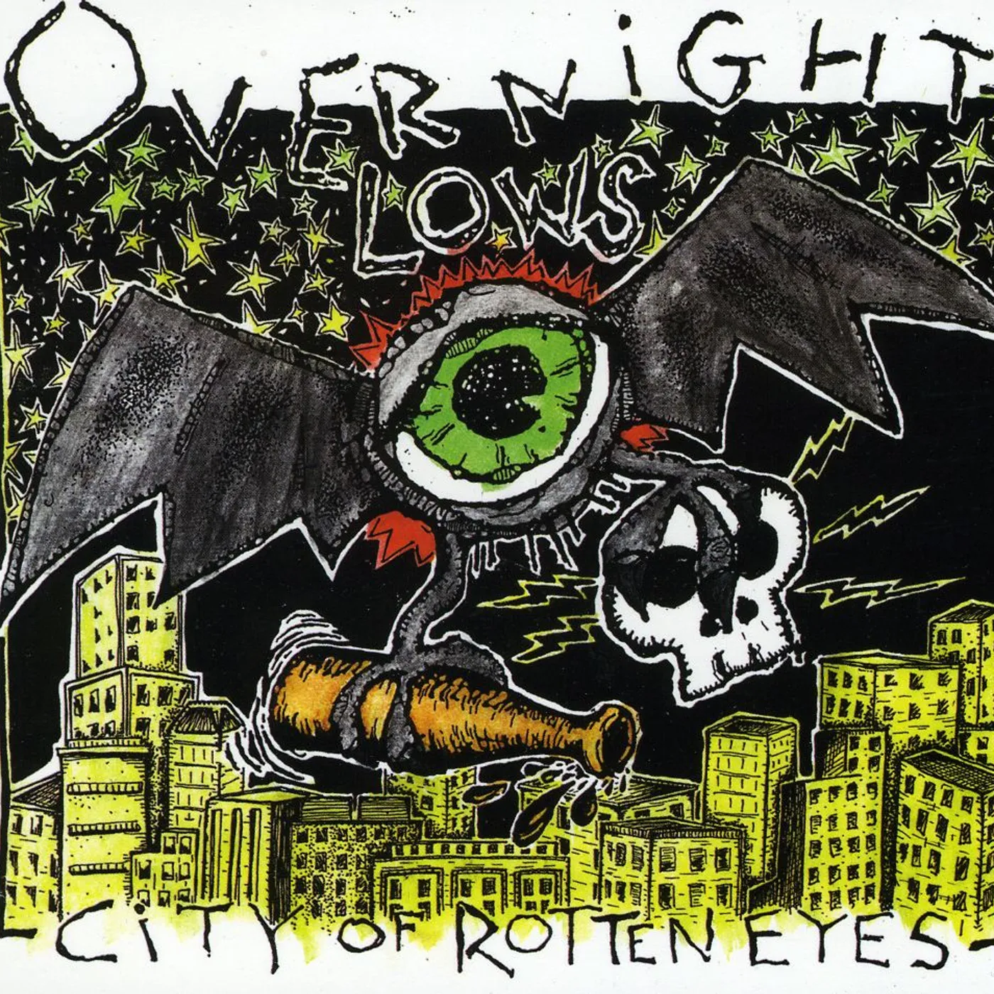 Overnight Lows CITY OF ROTTEN EYES CD