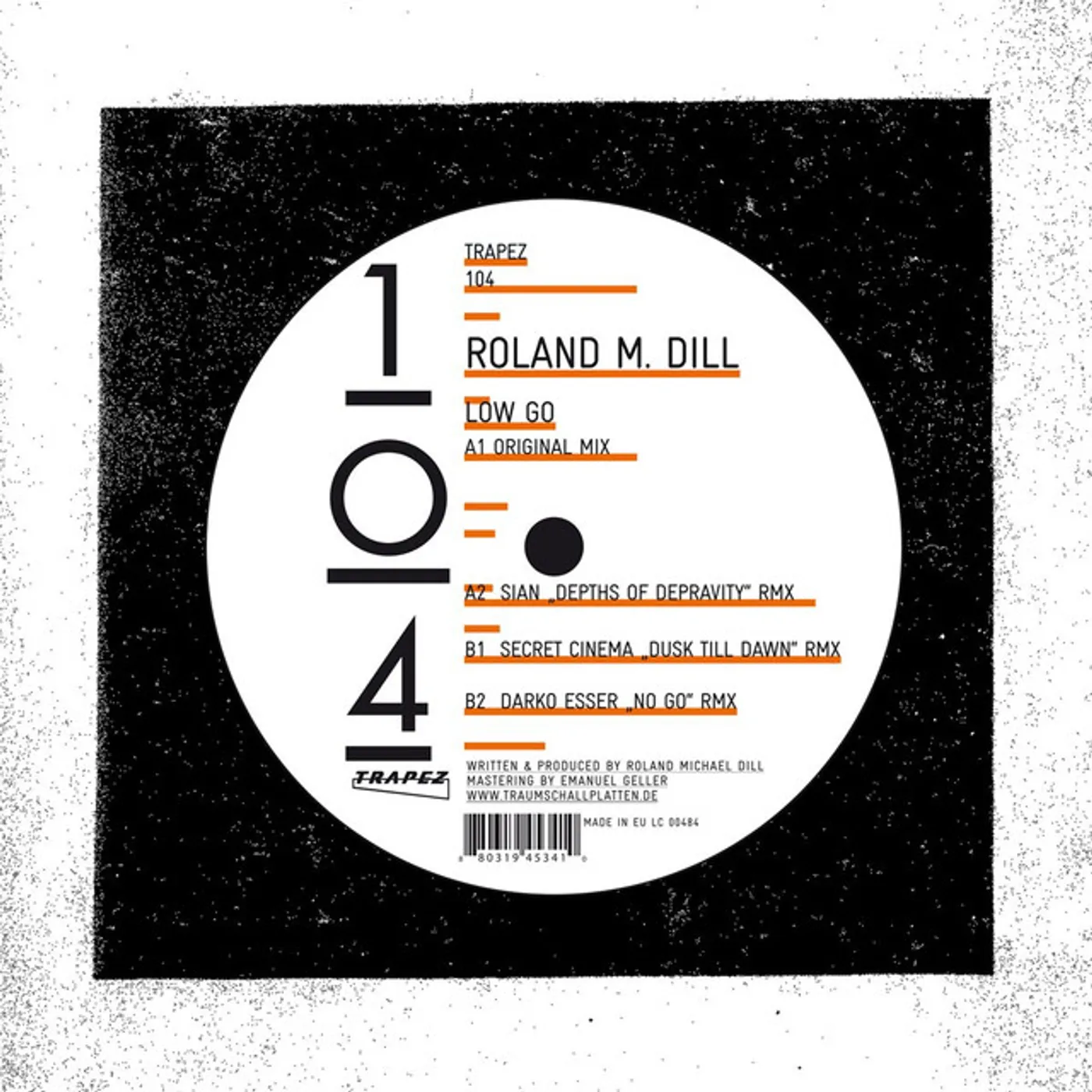 Roland M. Dill Low Go Vinyl Record