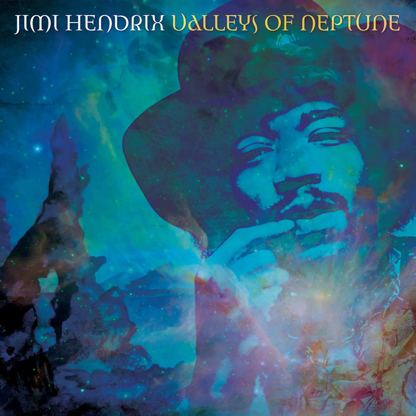 Jimi Hendrix VALLEYS OF NEPTUNE / CAT TALKING TO ME Vinyl Record