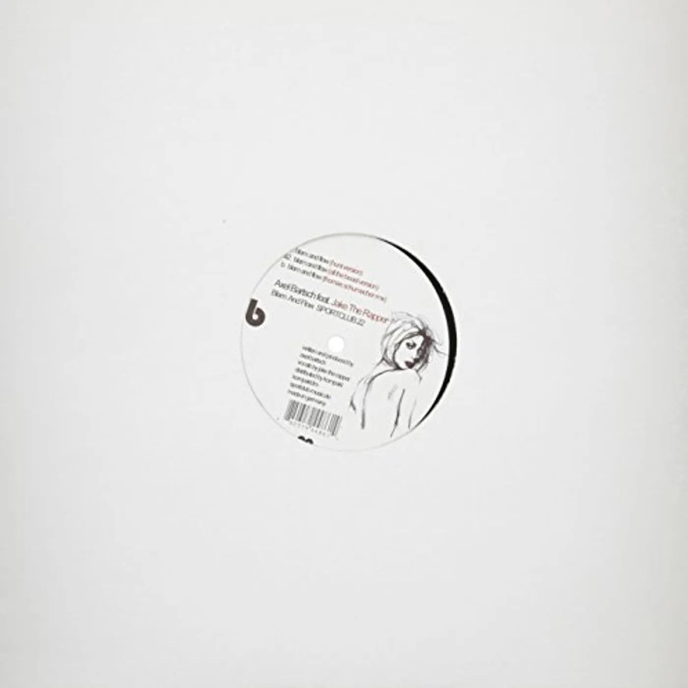 Axel / Jake The Rapper Bartsch BLAM & FLOW Vinyl Record