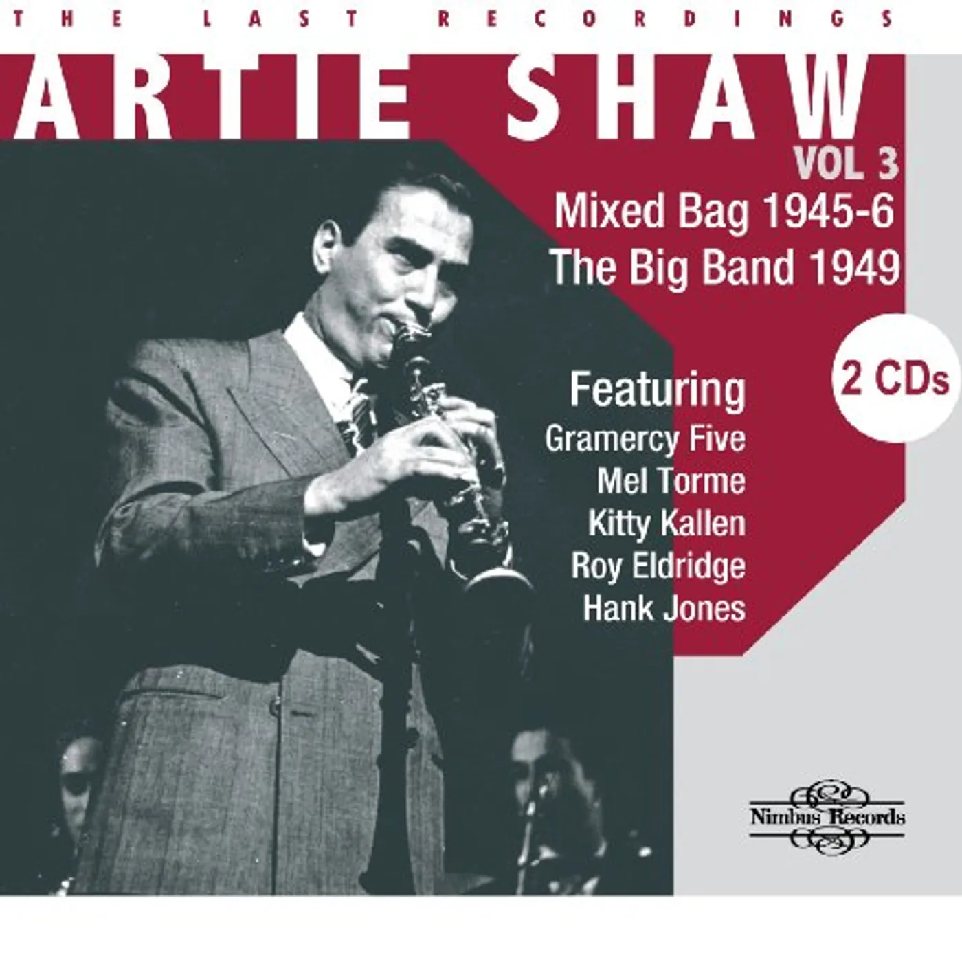 Artie Shaw LAST RECORDINGS 3 CD