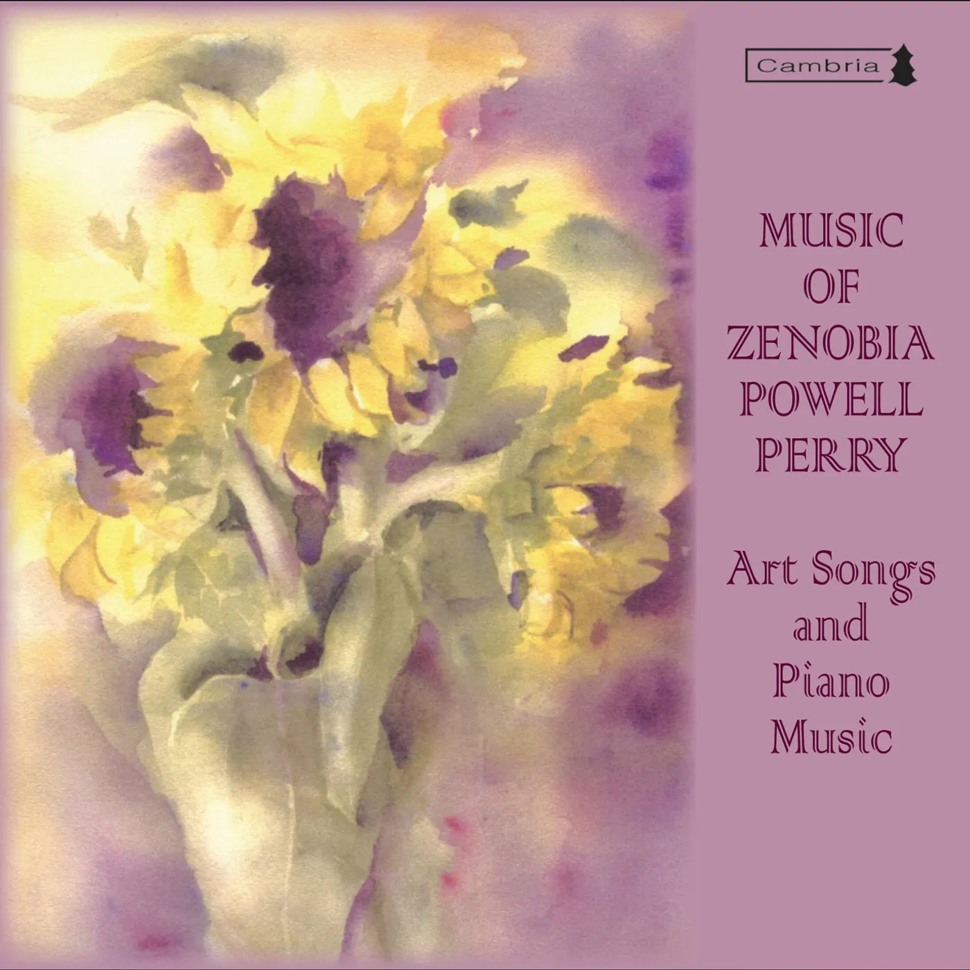 MUSIC OF ZENOBIA POWELL PERRY CD