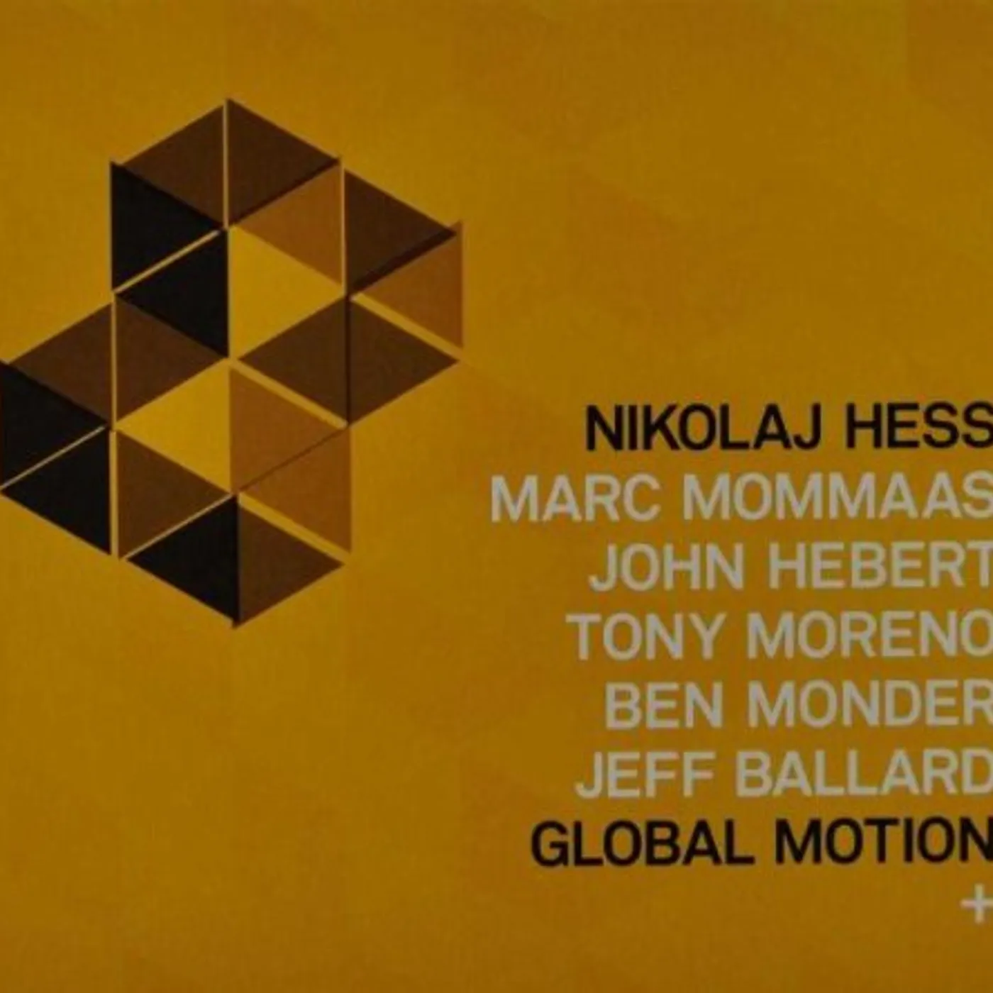 Nikolaj Hess GLOBAL MOTION CD